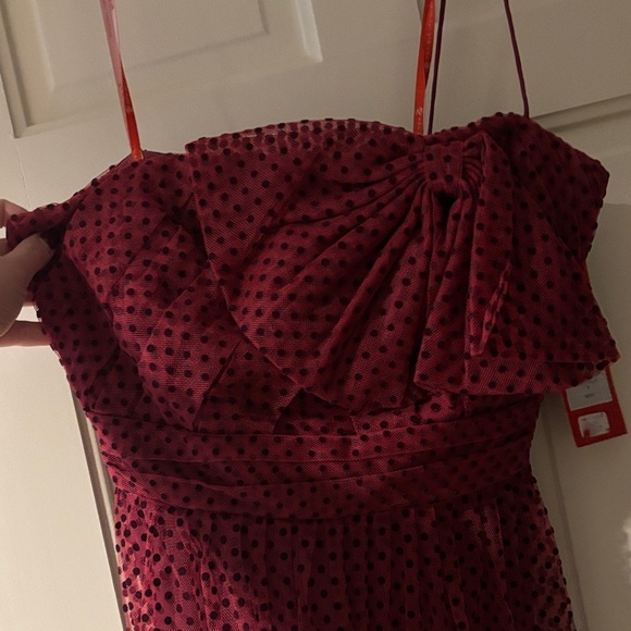 BNWT Monique Lhuillier polka dot dress - Picture 2 of 11